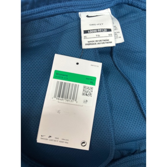 Nike Women's Dri-FIT Jogger Pants XL Blue Loose Fit NWT Athletic - Picture 4 of 10